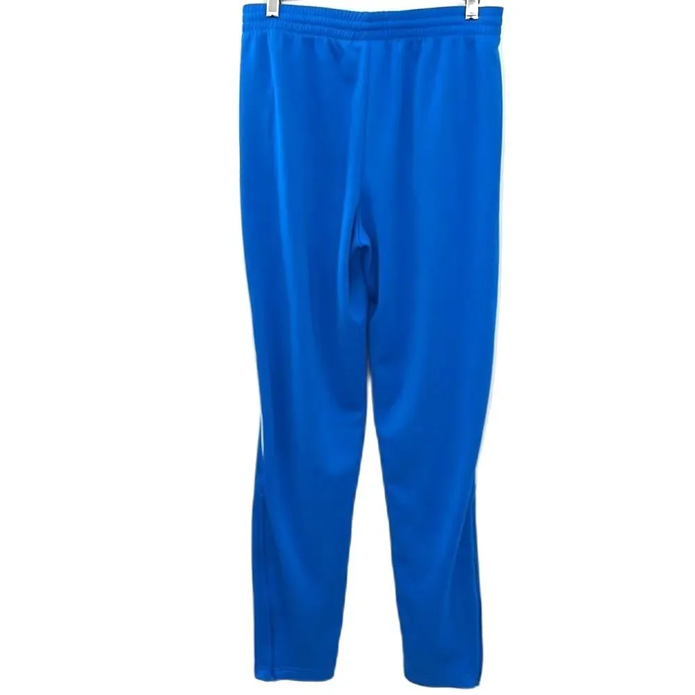 Puma Athletic Training Pants Zippered Leg Blue Size Medium